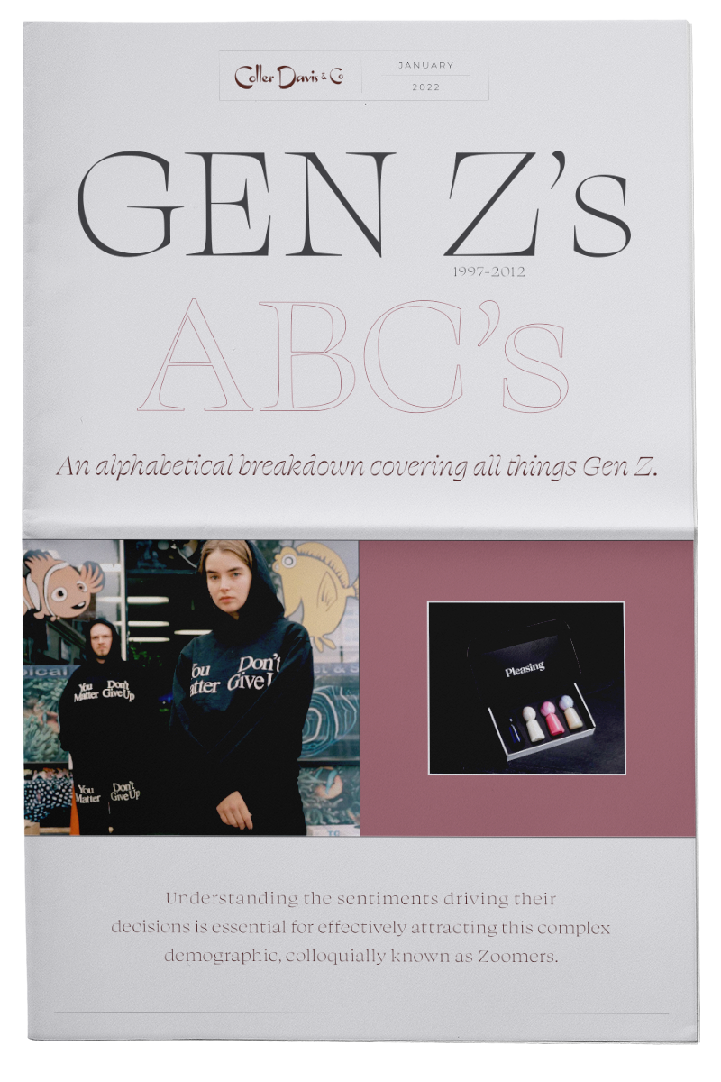 Gen Z's ABC's