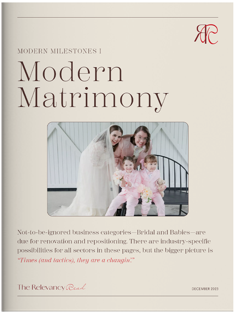 Modern Milestones I: Modern Matrimony