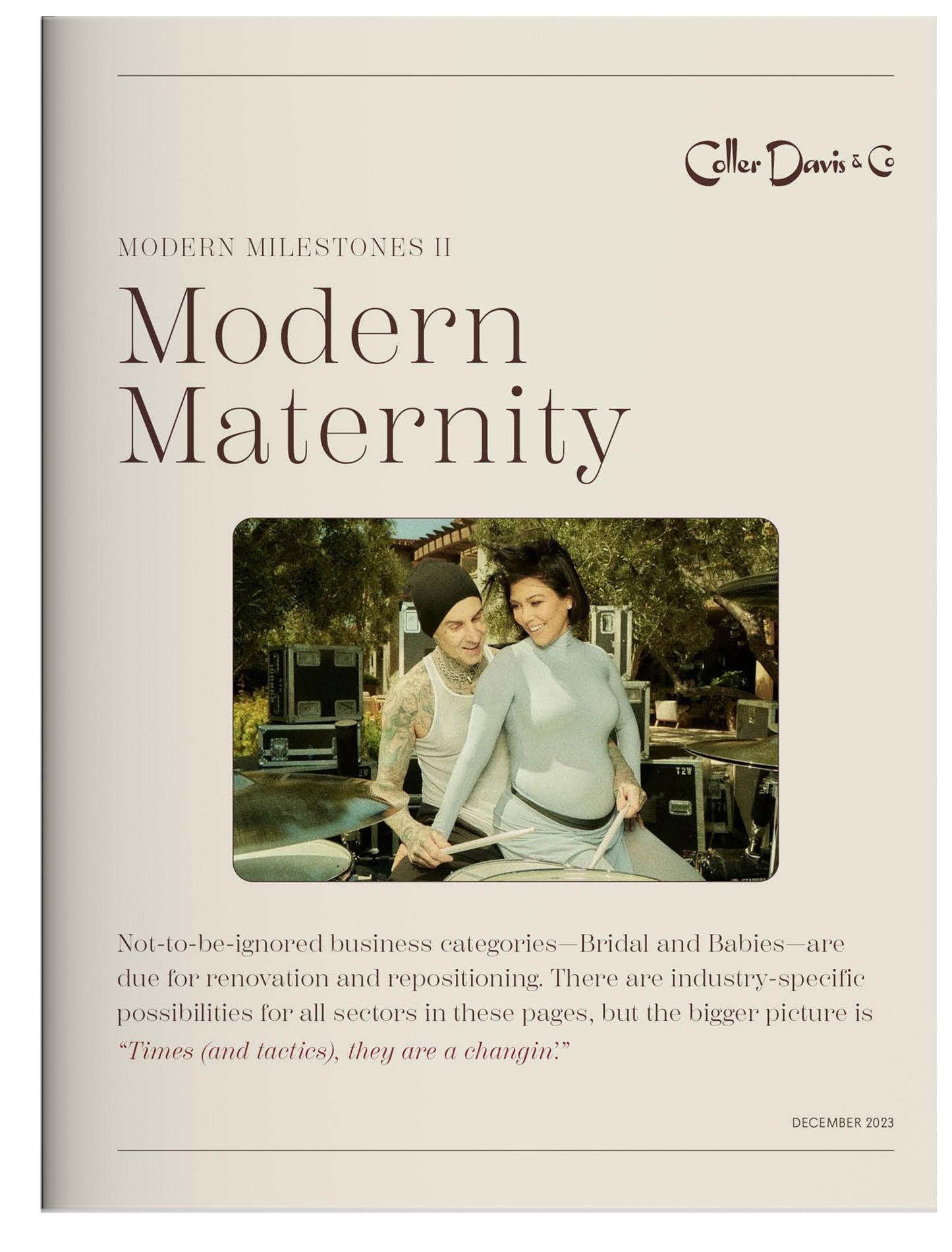 Modern Milestones II: Modern Maternity